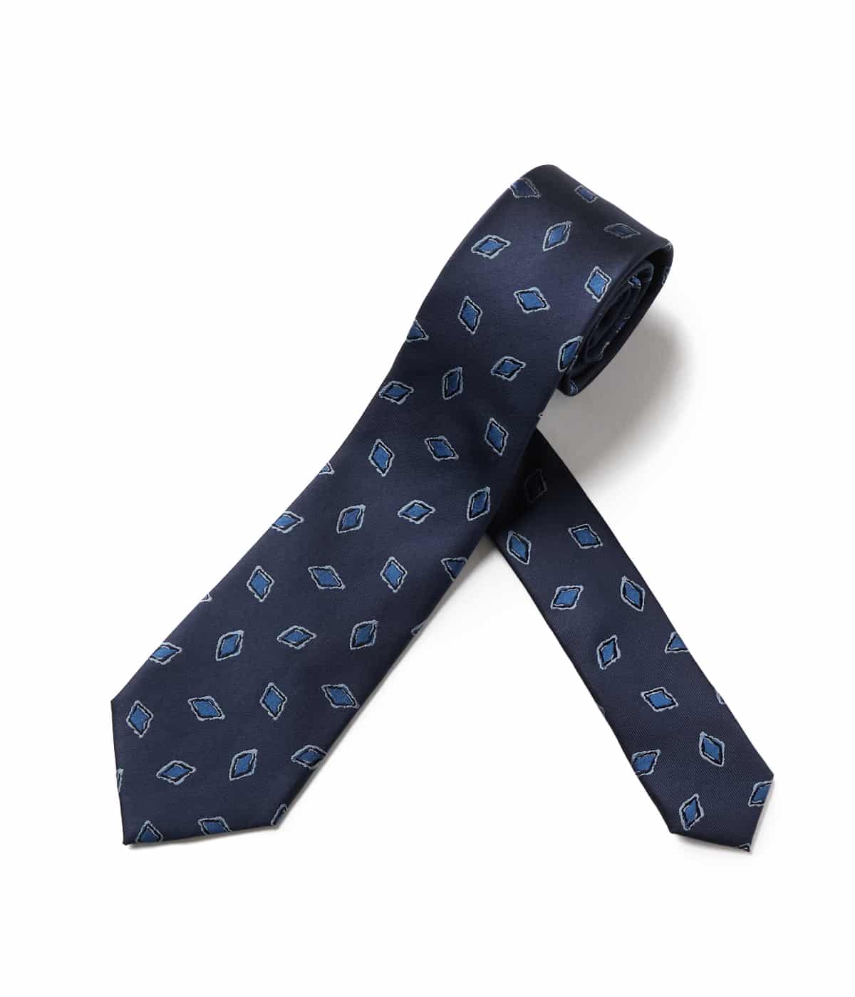 フリーハンドダイヤモンド ネクタイ