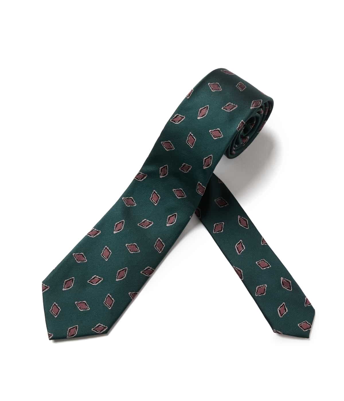 フリーハンドダイヤモンド ネクタイ