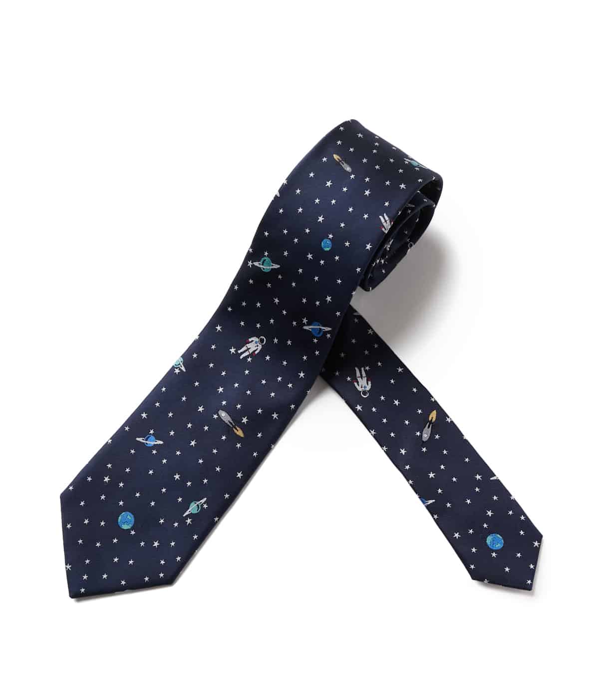 ギャラクシー パターン ネクタイ