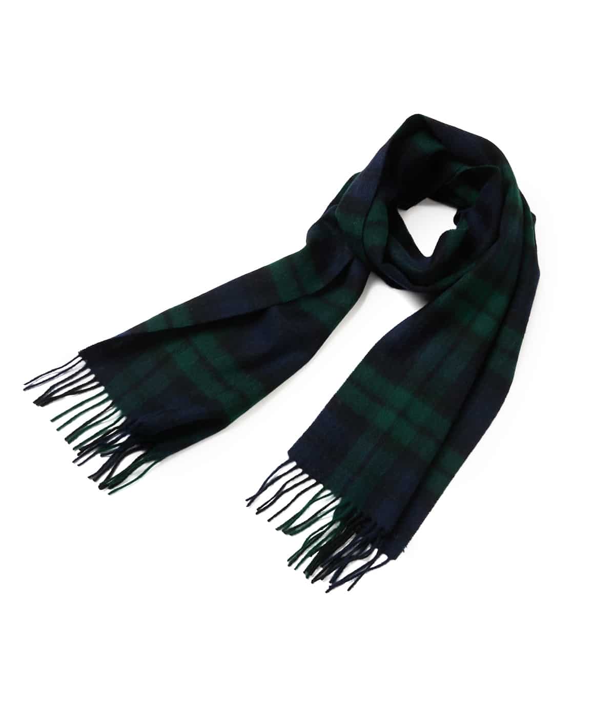 ウール ブラックウォッチ マフラー