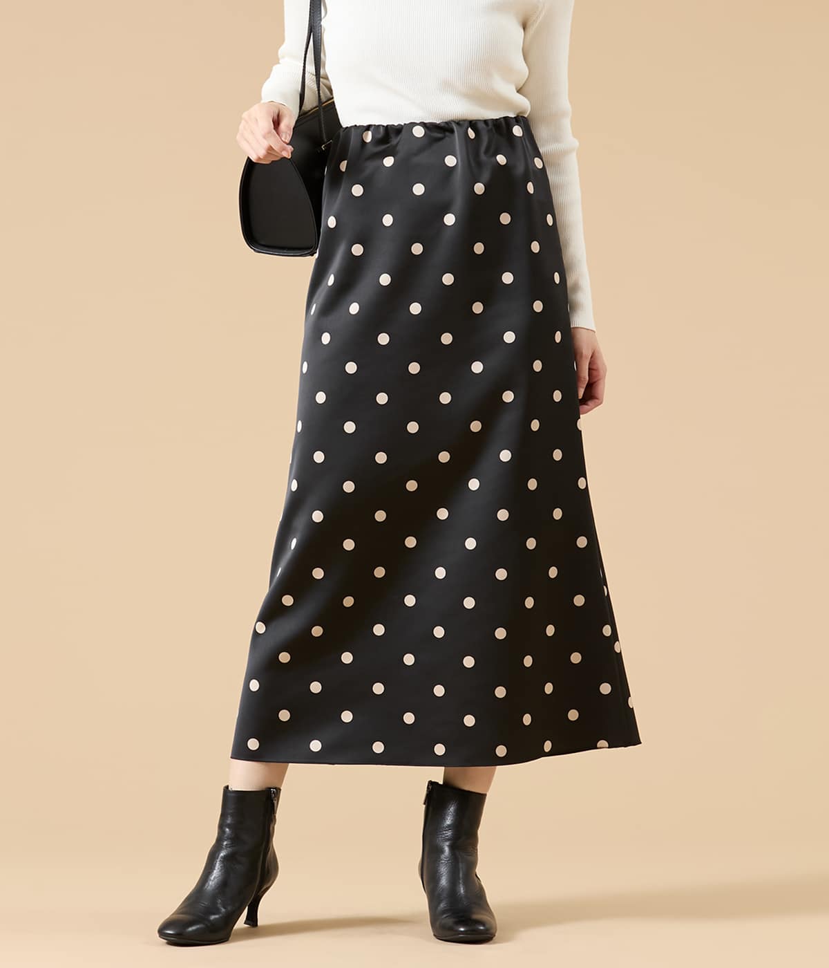 【WEB限定】ma couleur(マ クルール)ポルカドットマーメイドスカート