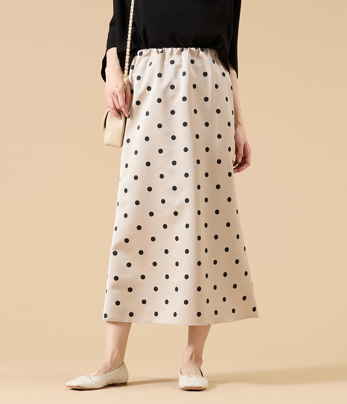 【WEB限定】ma couleur(マ クルール)ポルカドットマーメイドスカート