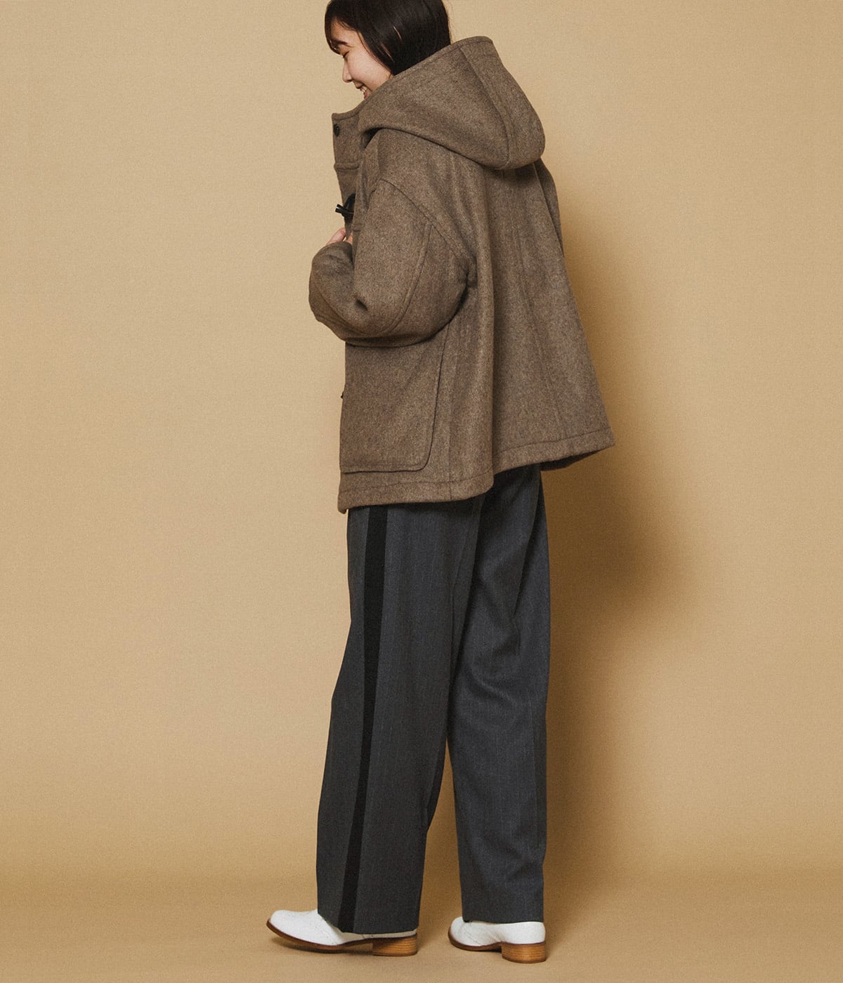 WEB限定】LONDON TRADITION(ロンドントラディション) ショートダッフル