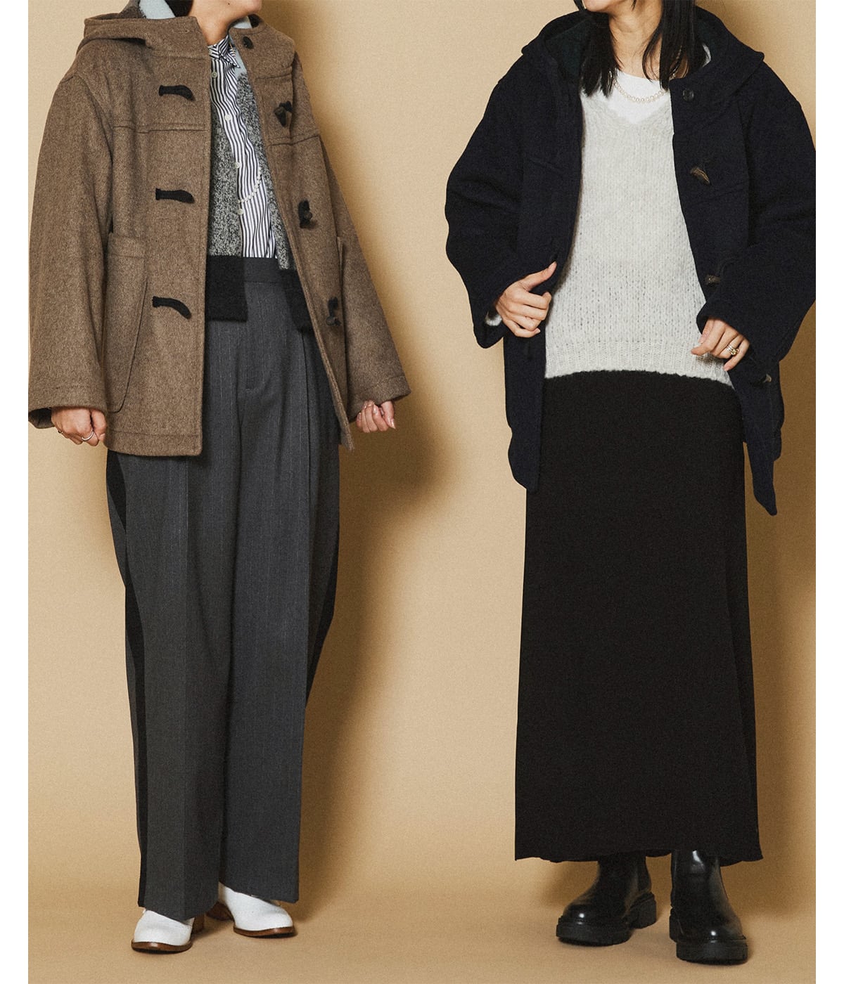 WEB限定】LONDON TRADITION(ロンドントラディション) ショートダッフル