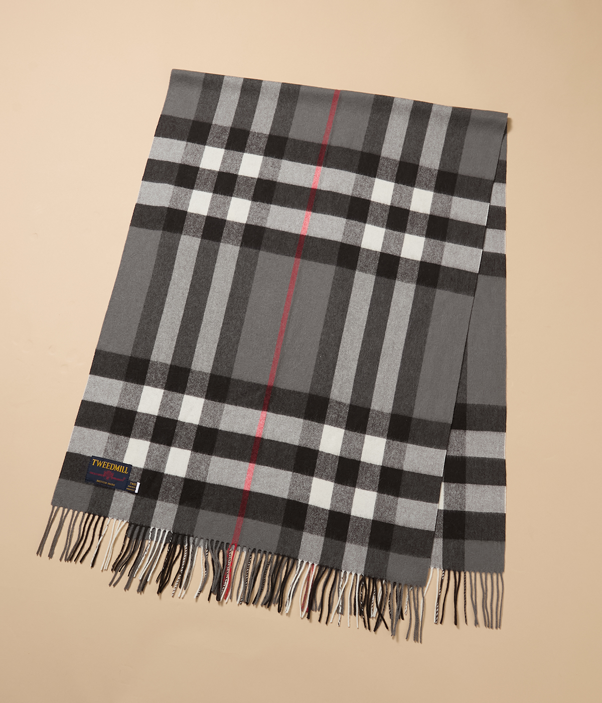 【WEB限定】TWEEDMILL(ツイードミル) チェックストール