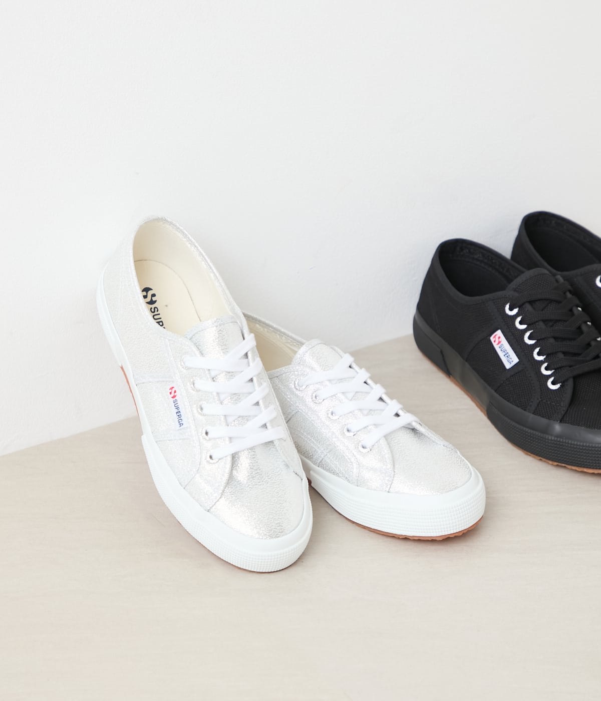 【WEB限定】SUPERGA(スペルガ)  ラメスニーカー(2750-LAMEW)