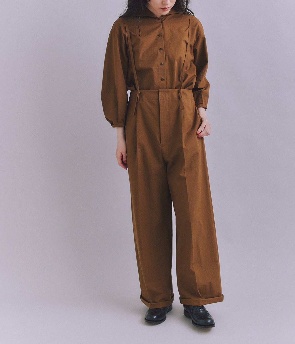 NEWYORKERのHigh Density Twill 2wayオールインワン