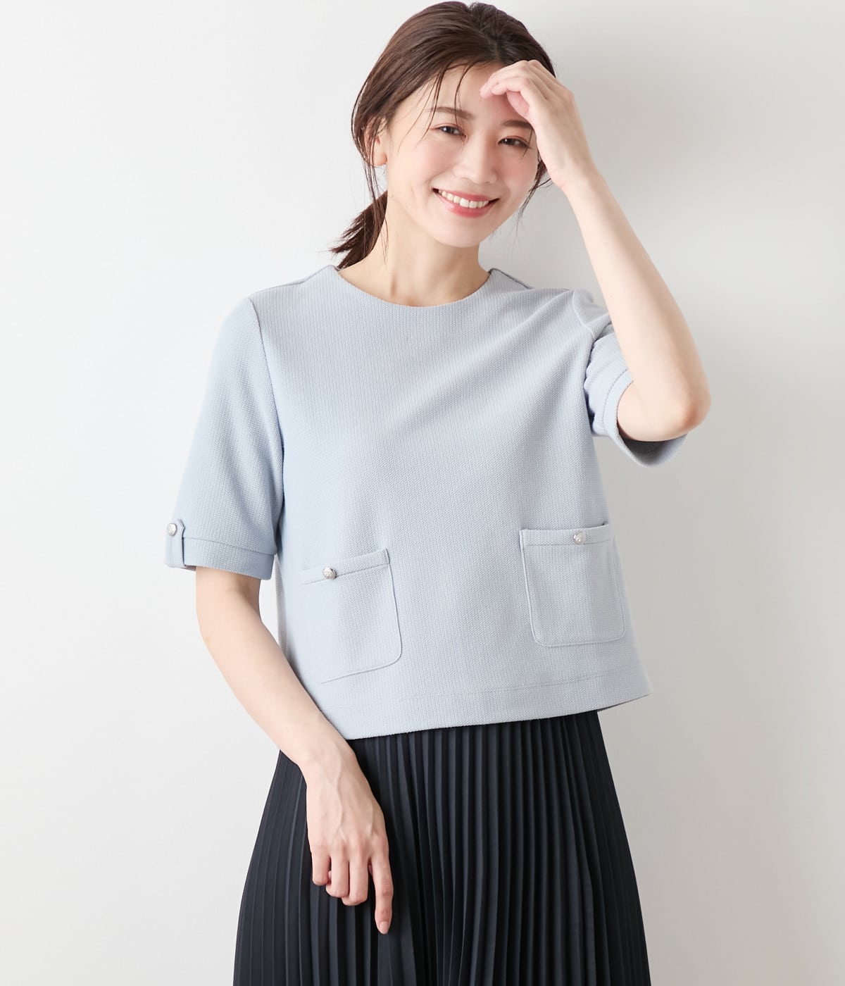 新品未使用タグ付◎NEWYORKER 半袖カットソー2枚組 黒茶 大きいサイズ 楽天市場】大きいサイズ レディース トップス カットソー T