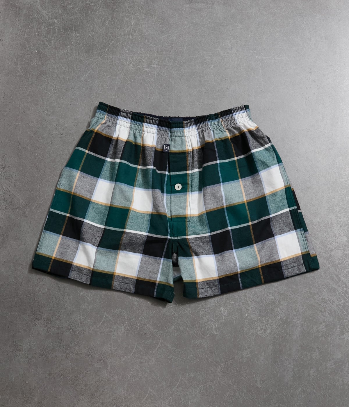 起毛 ツイルチェック 前開き 布帛トランクス