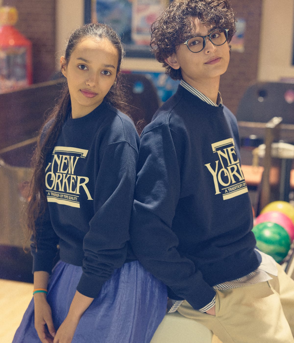 【WEB限定】OLD NY ロゴスウェット
