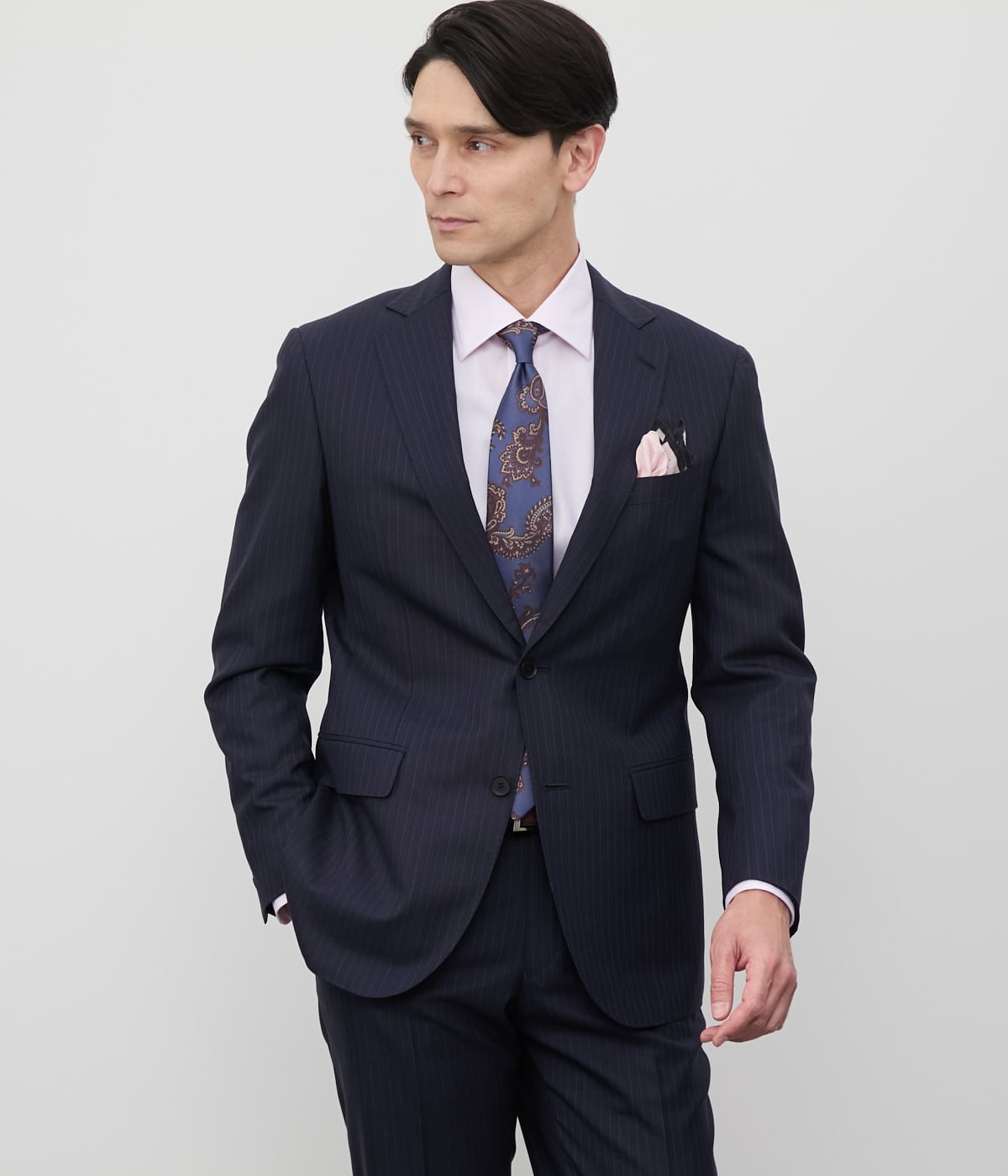 TAILOR CLOTH ミラクルクリンプウールシルク スーツ