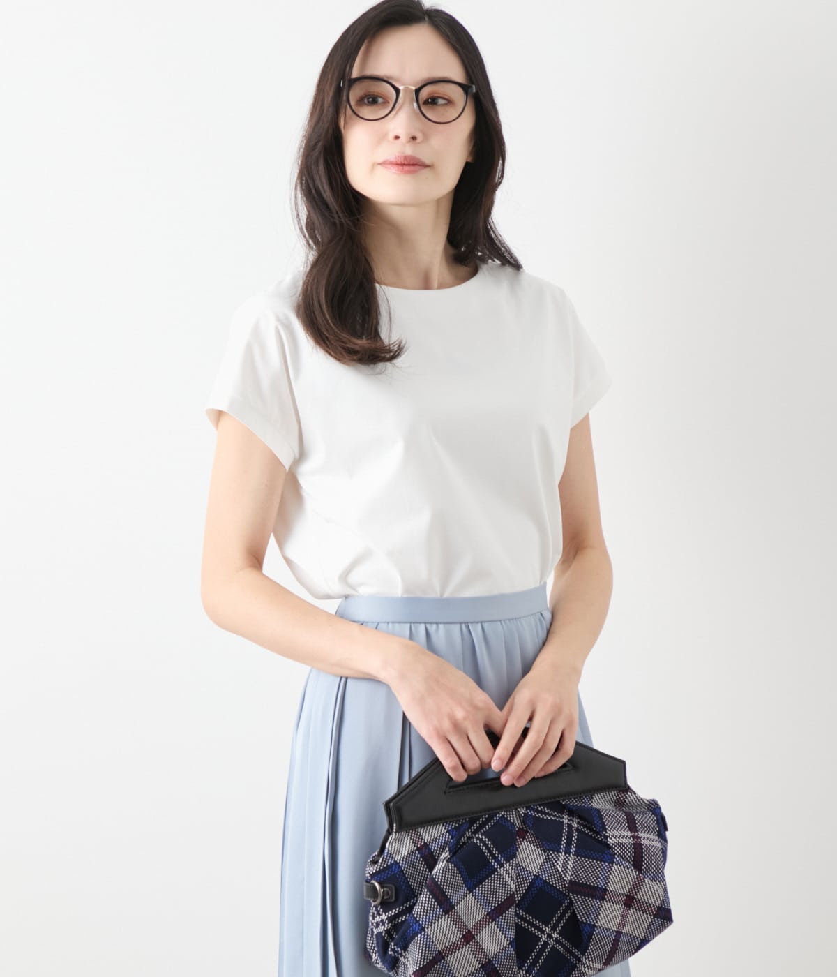 NY.ONLINEの【UVカット・透け防止・遮熱】ソルシールド フレンチスリーブTシャツ