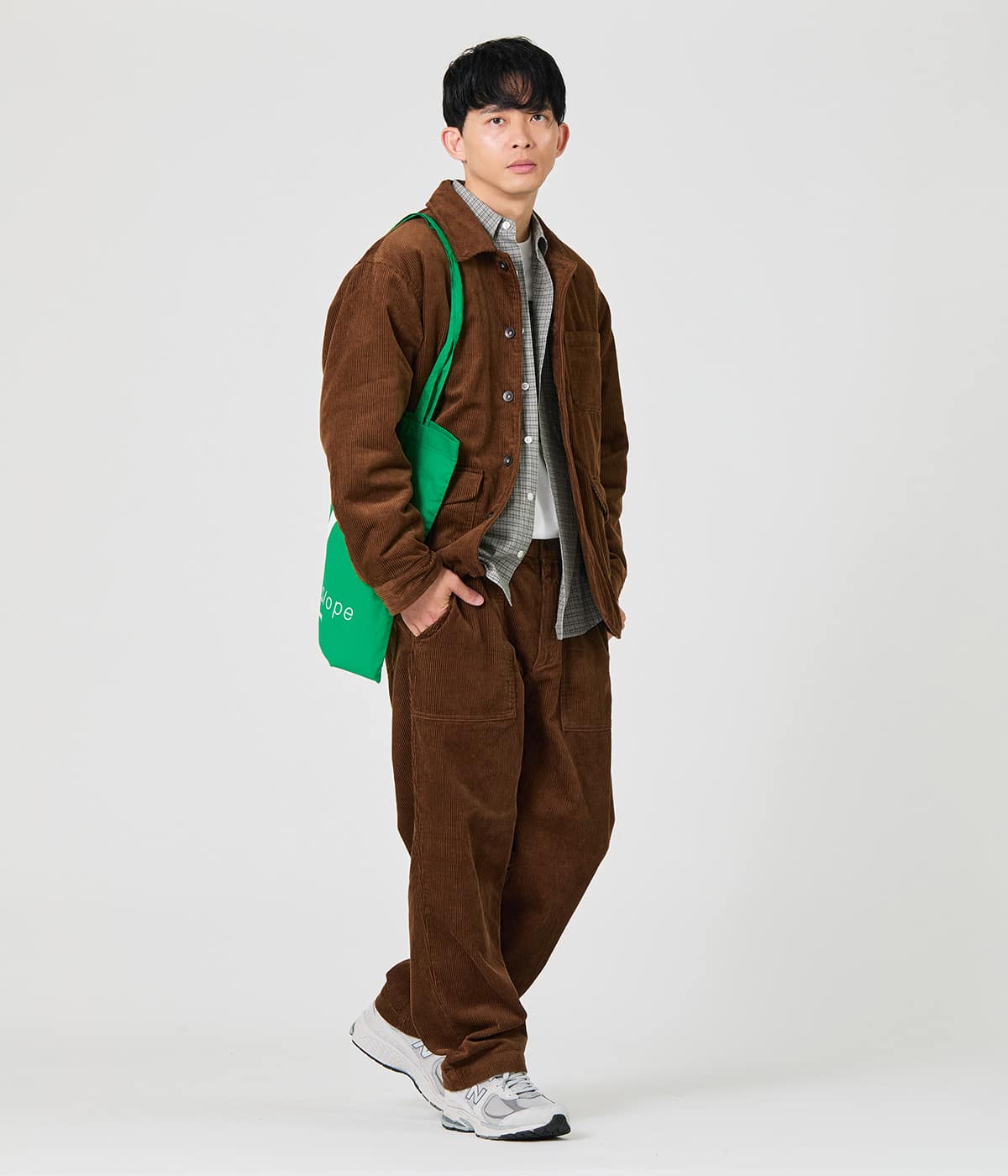 コーデュロイ カバーオール(セットアップ対応)(77439811-2026