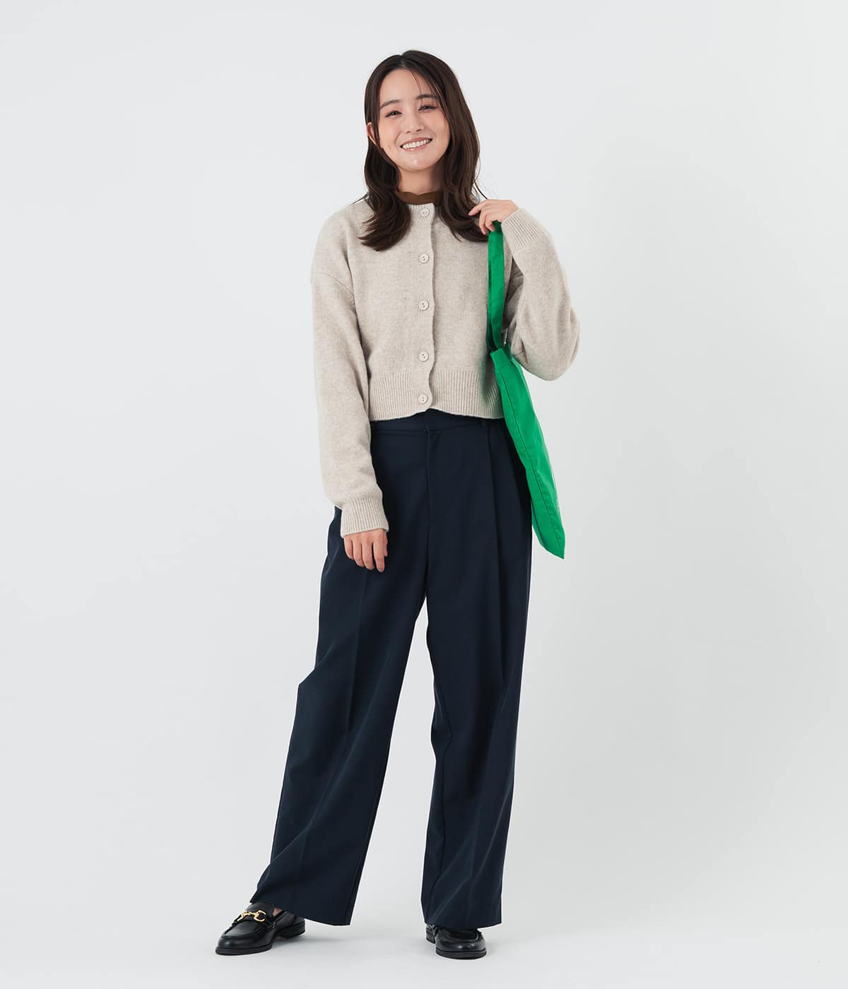 手洗い可能】2タックワイドパンツ レディース レーヨンフィブリル