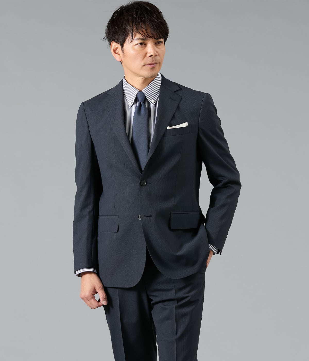 【遮熱・撥水・防シワ】SUNSHADECOOL ミニチェック ジャケット(セットアップ対応)