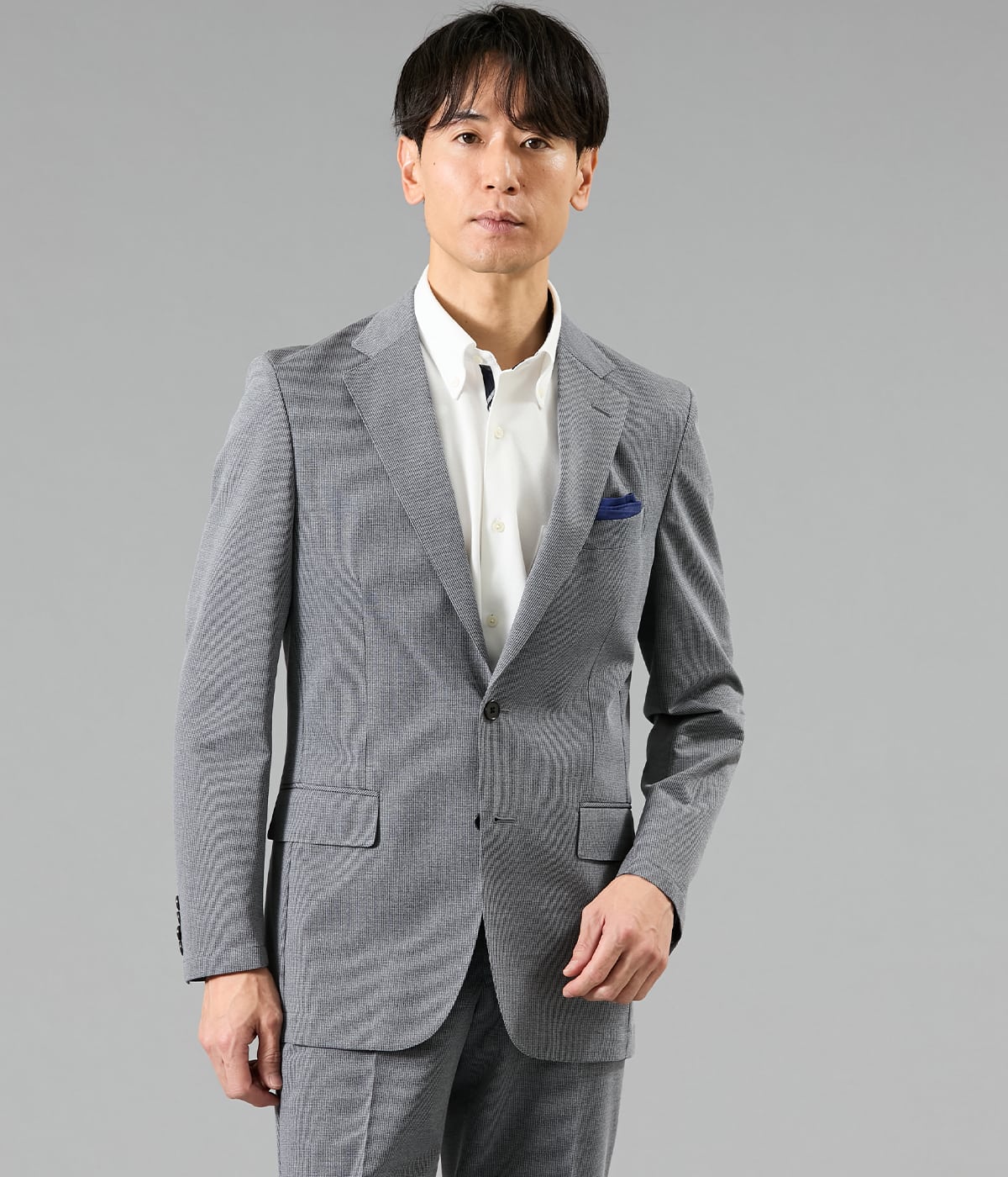 【ウォッシャブル・ストレッチ・撥水】MOVING COMFORT エスパンディージャージー ジャケット(セットアップ対応)