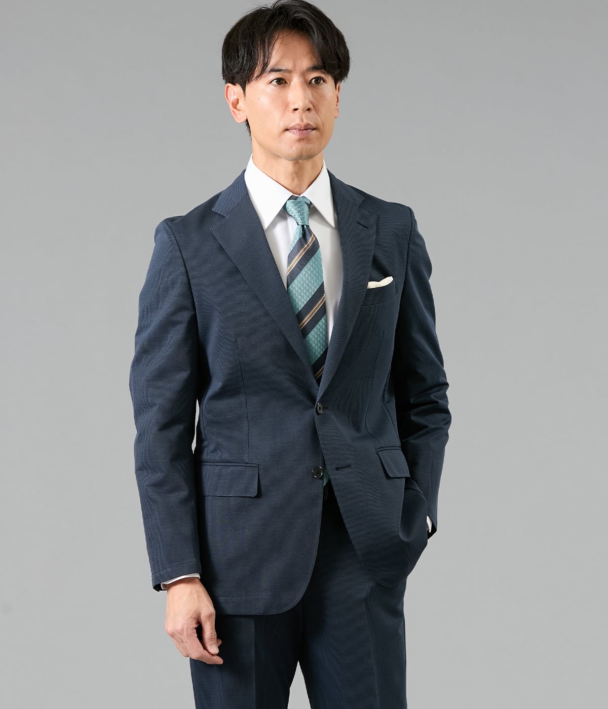 【ウォッシャブル・ストレッチ・撥水】MOVING COMFORT エスパンディージャージー ジャケット(セットアップ対応)