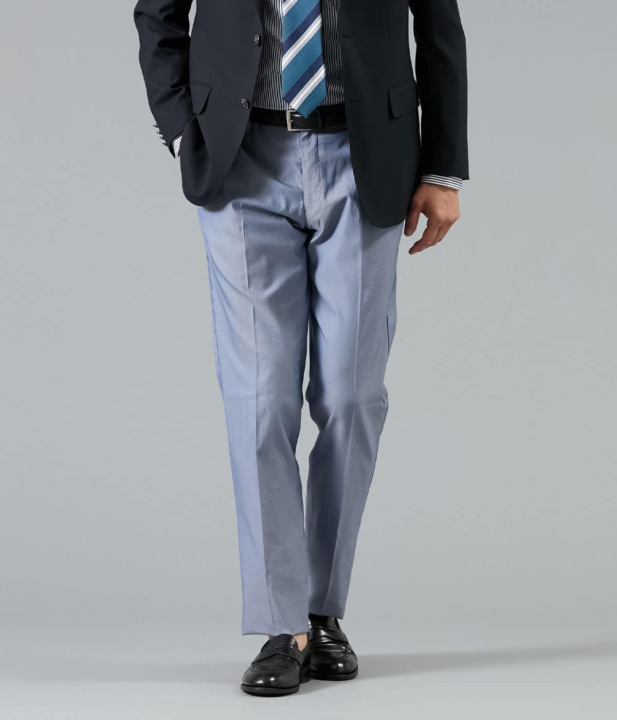 【ストレッチ・吸水速乾・接触冷感】COOLMOTION ツイル ウエストアジャストパンツ