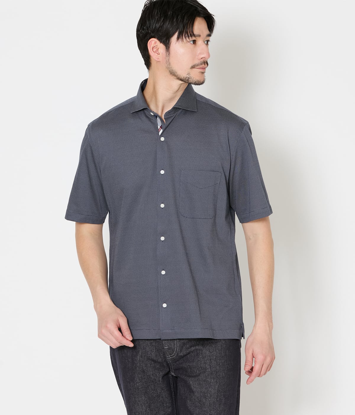 ドビージャカード 前開きカッタウェイポロシャツ