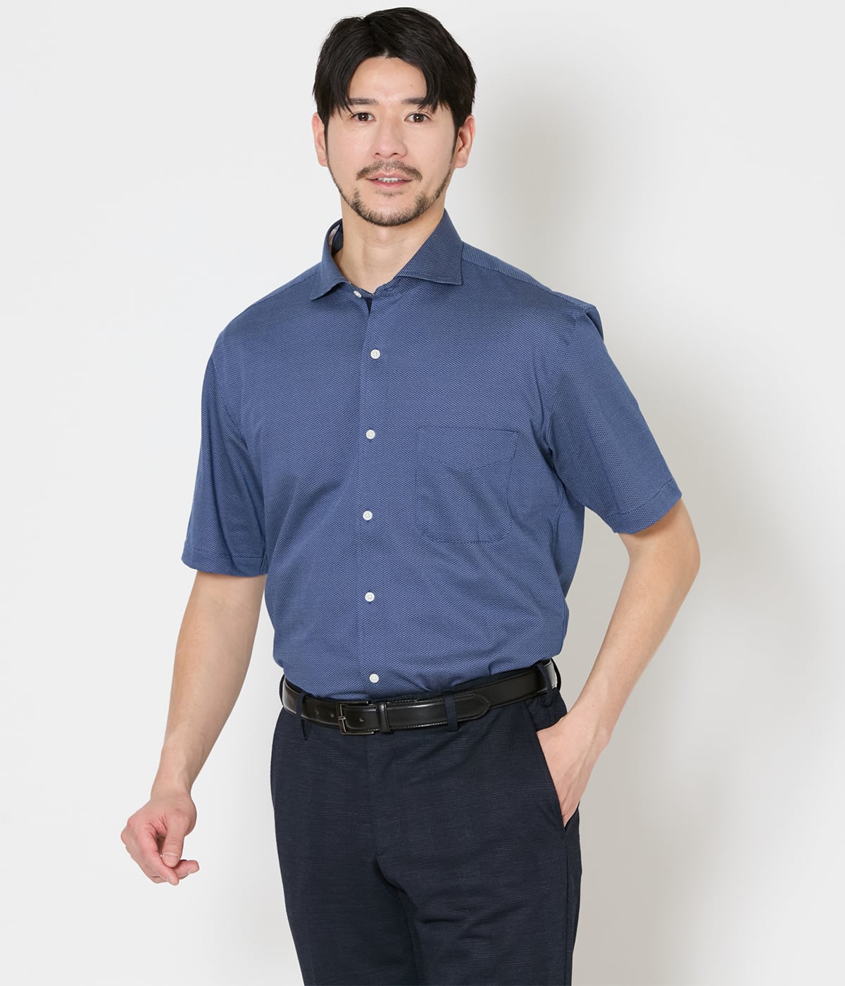 ドビージャカード 前開きカッタウェイポロシャツ