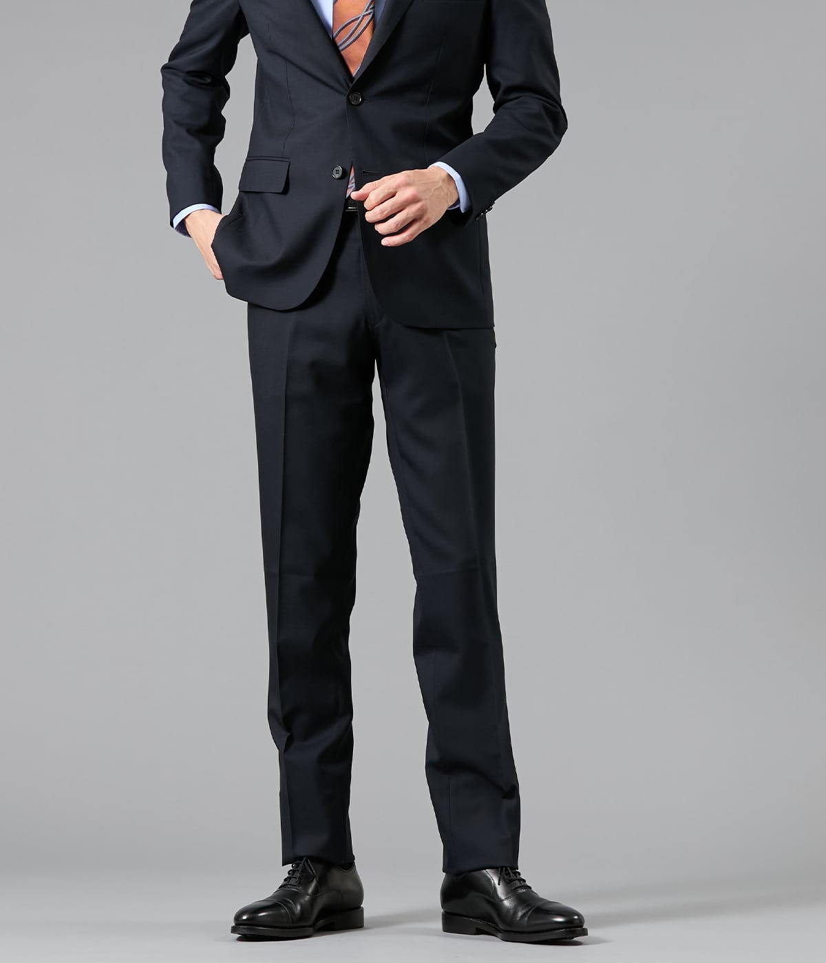 HERITAGE CLOTH トロピカル スリムフィットスラックス(セットアップ対応)