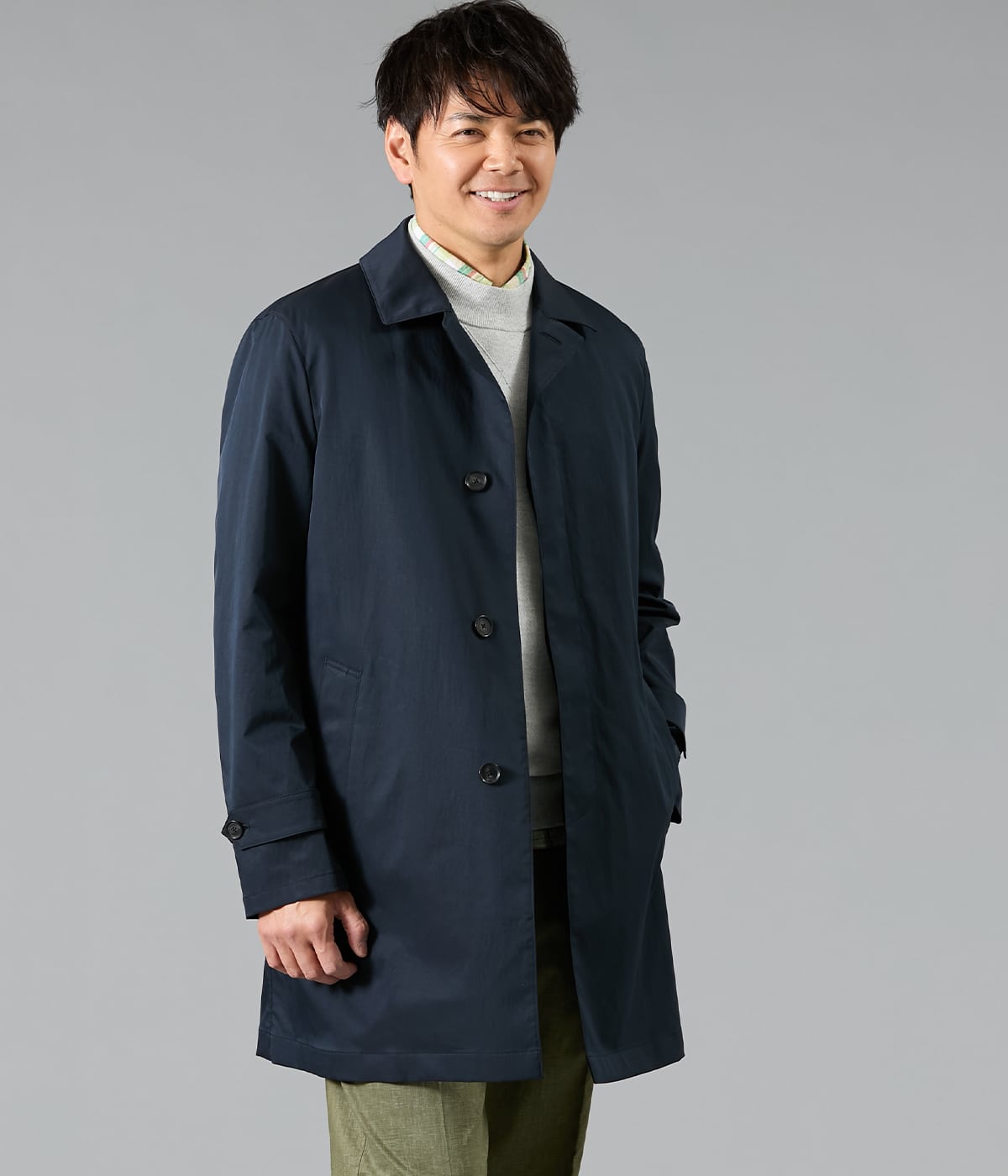 【撥水・花粉対策・UVカット】オーセンティック ライトステンカラーコート