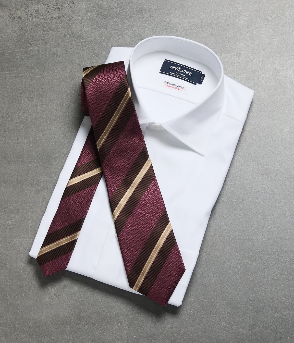 Mantero ジオメトリックストライプ ネクタイ