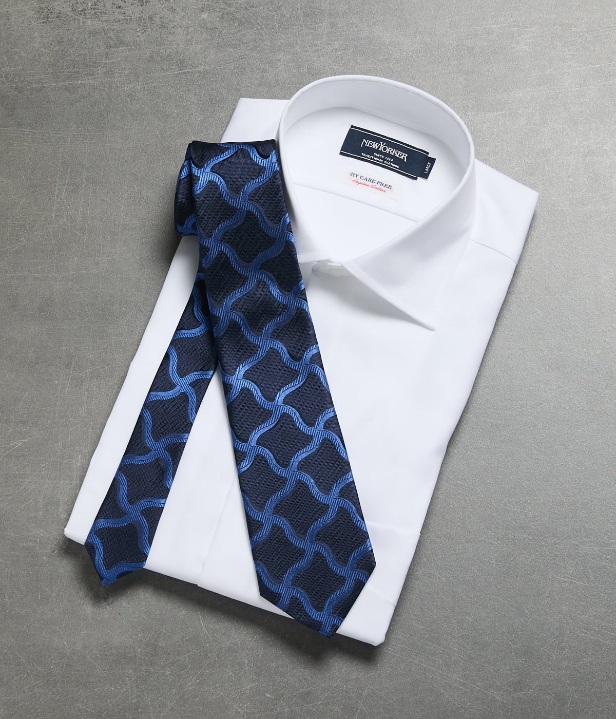 Mantero ヘリンボーンモチーフチェック ネクタイ