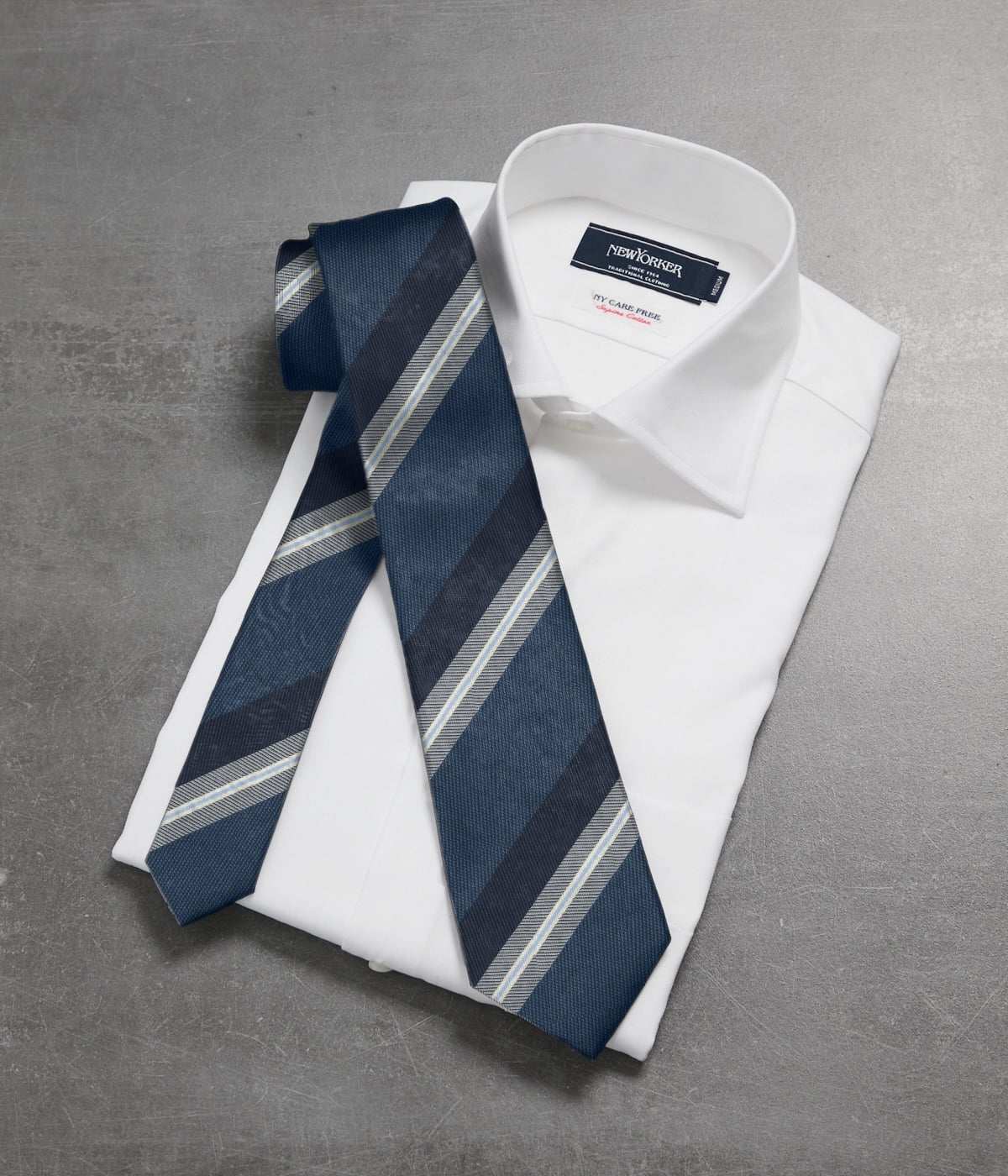 カラーマルチストライプ ネクタイ