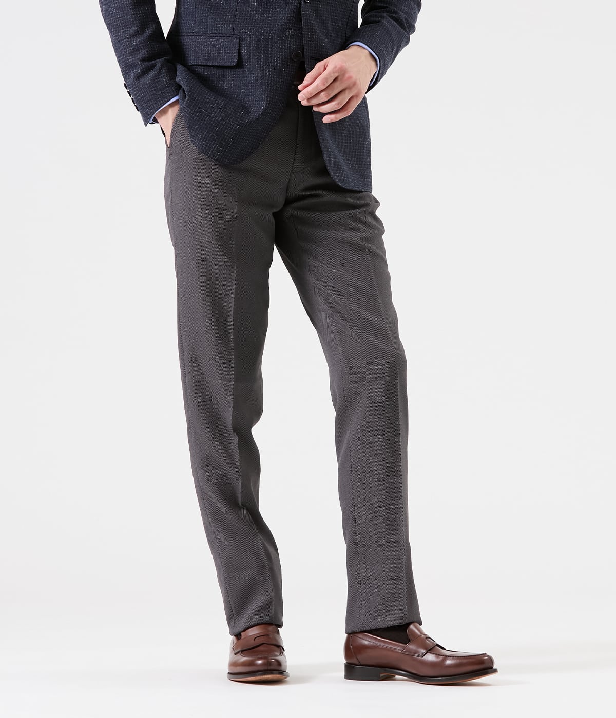 【ストレッチ】ピンヘッド スラックス