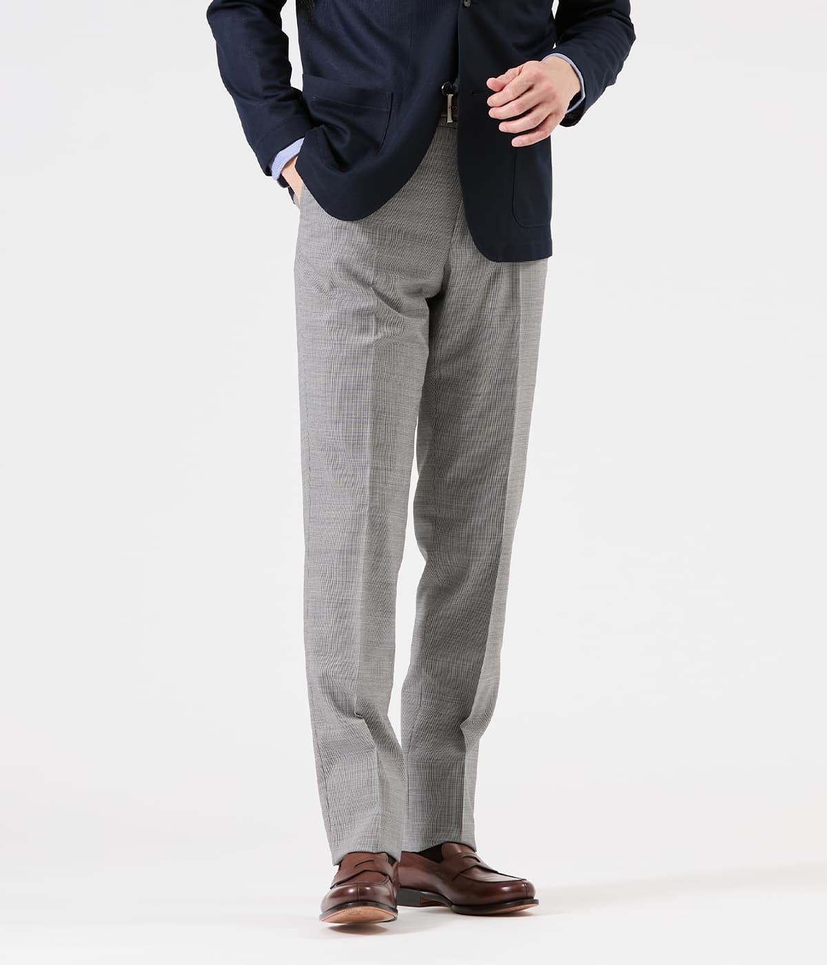 ハウンドトゥース スラックス