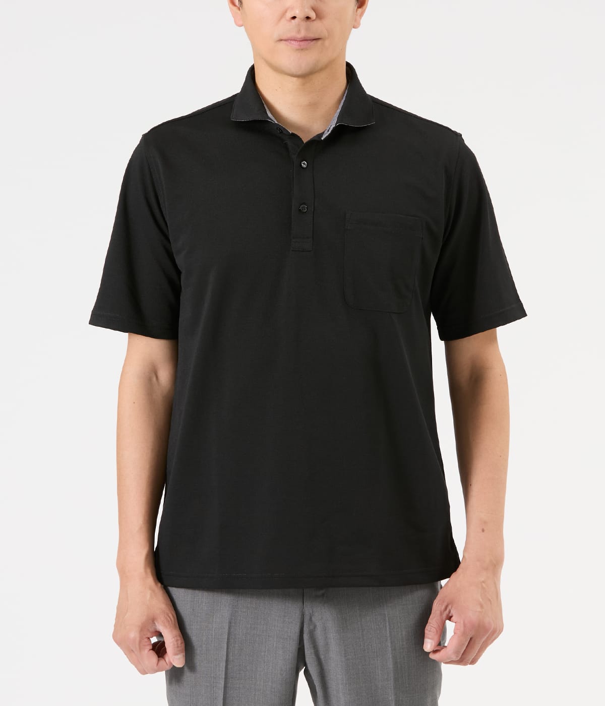 【ＣＳＣ】Bristol ブラック ポロシャツ SOPH. | EMBLEM POLO(M BLACK):