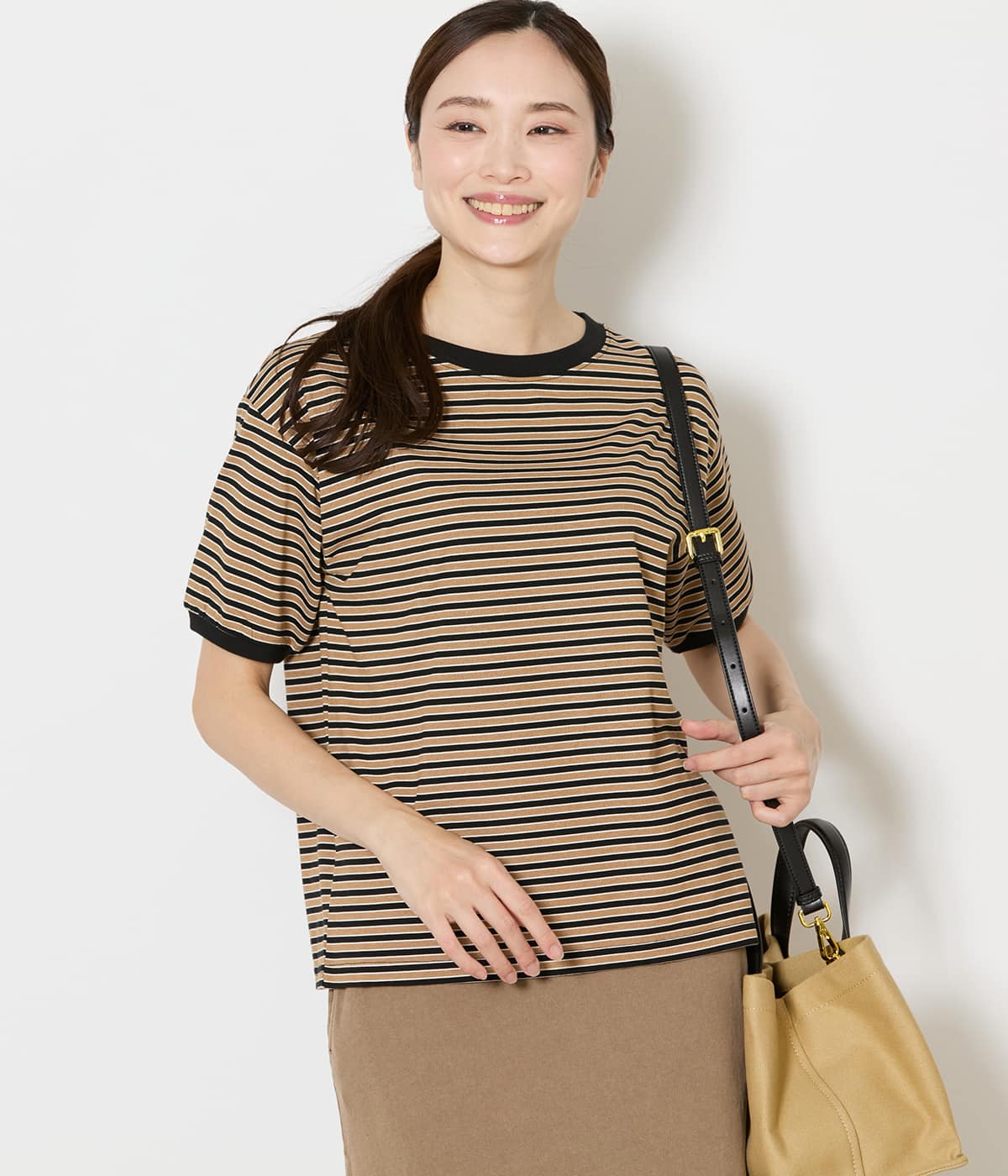 【WEB限定】STAR&STRIPE (スターアンドストライプ) マルチボーダーリンガーTシャツ