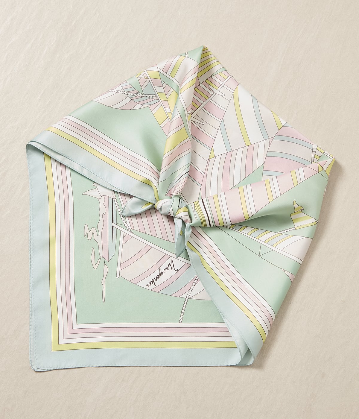 NEWYORKERのMANTERO(マンテロ)  ヨットボーダースカーフ