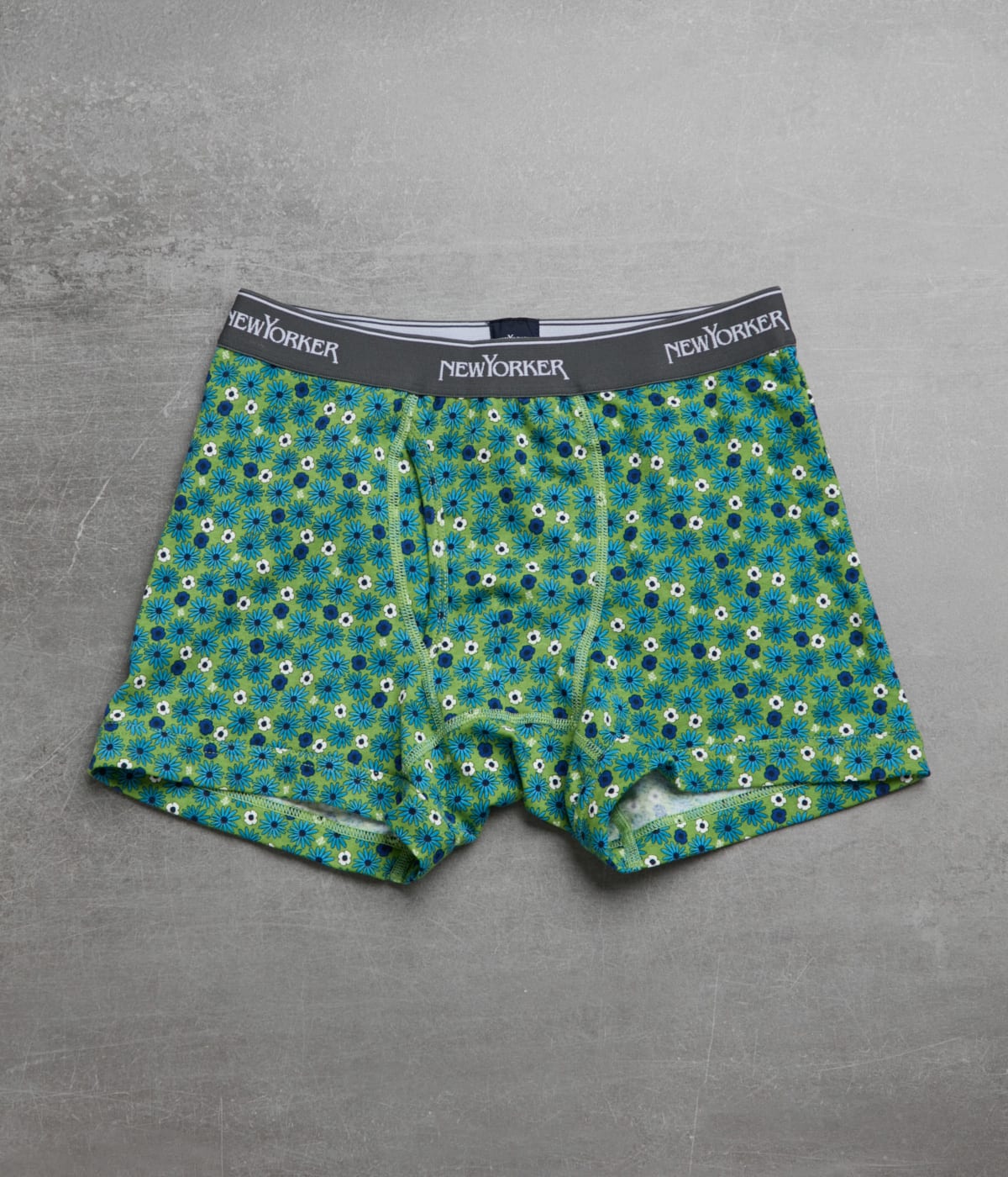 ミルフィオリモチーフ 前開きアウトゴム ボクサーブリーフ