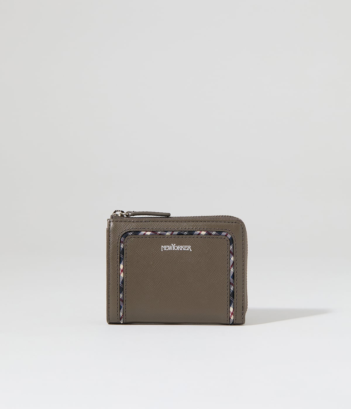 ナロー L字ファスナー2つ折り財布