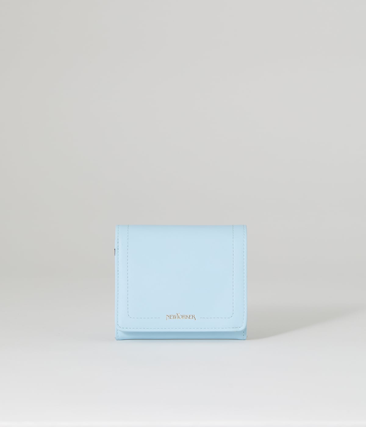 シープスキンレザー フラップ2つ折り財布(73908969-2026
