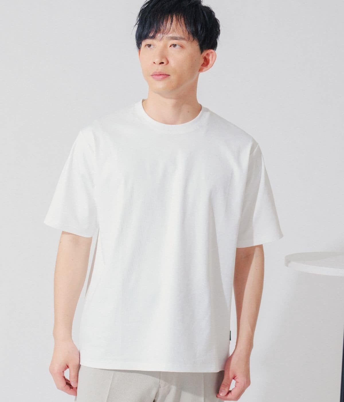 【接触冷感・デイリー・快適】P/SロゴTシャツ