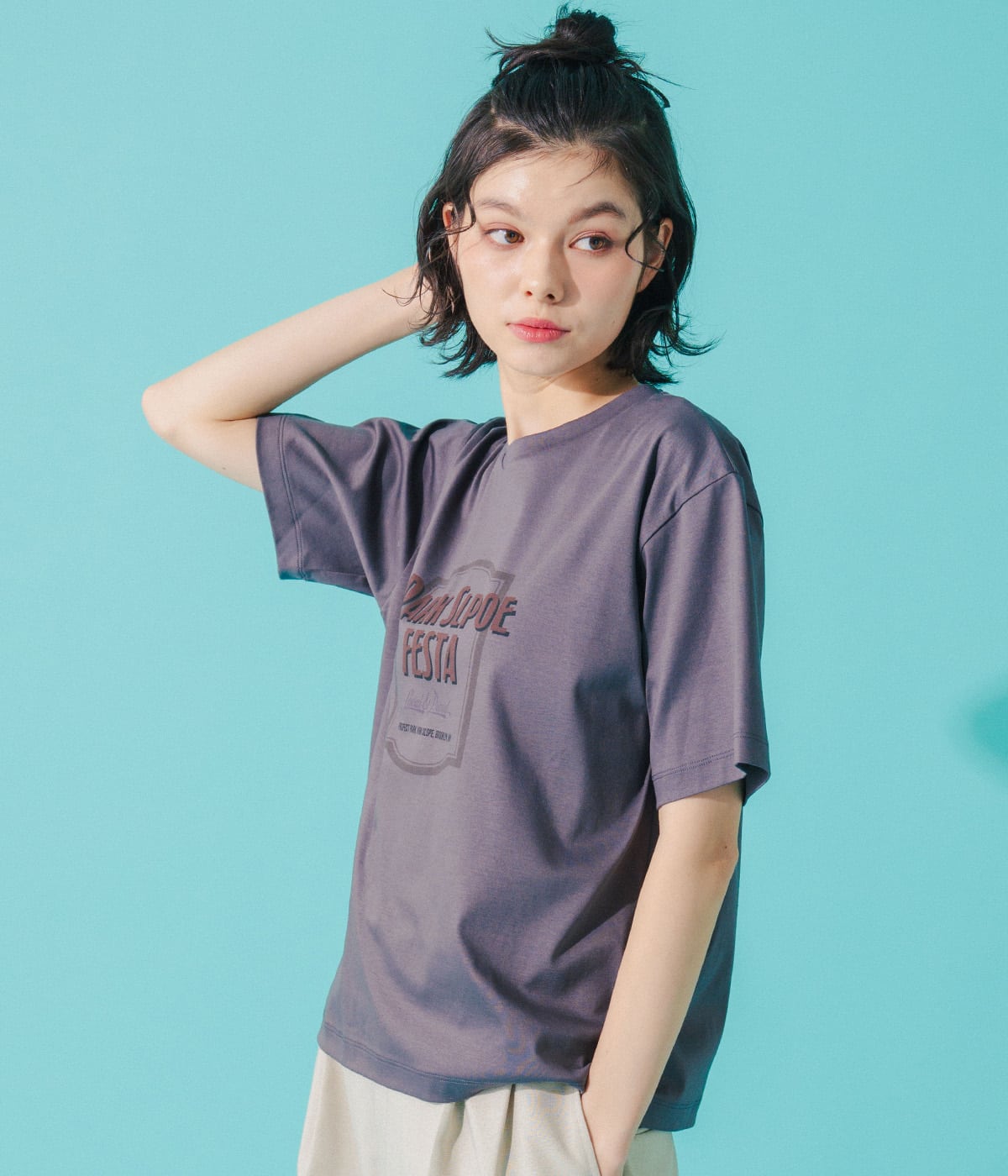 【滑らかな肌触り・着回し】ROCK FESTA グラフィックTシャツ