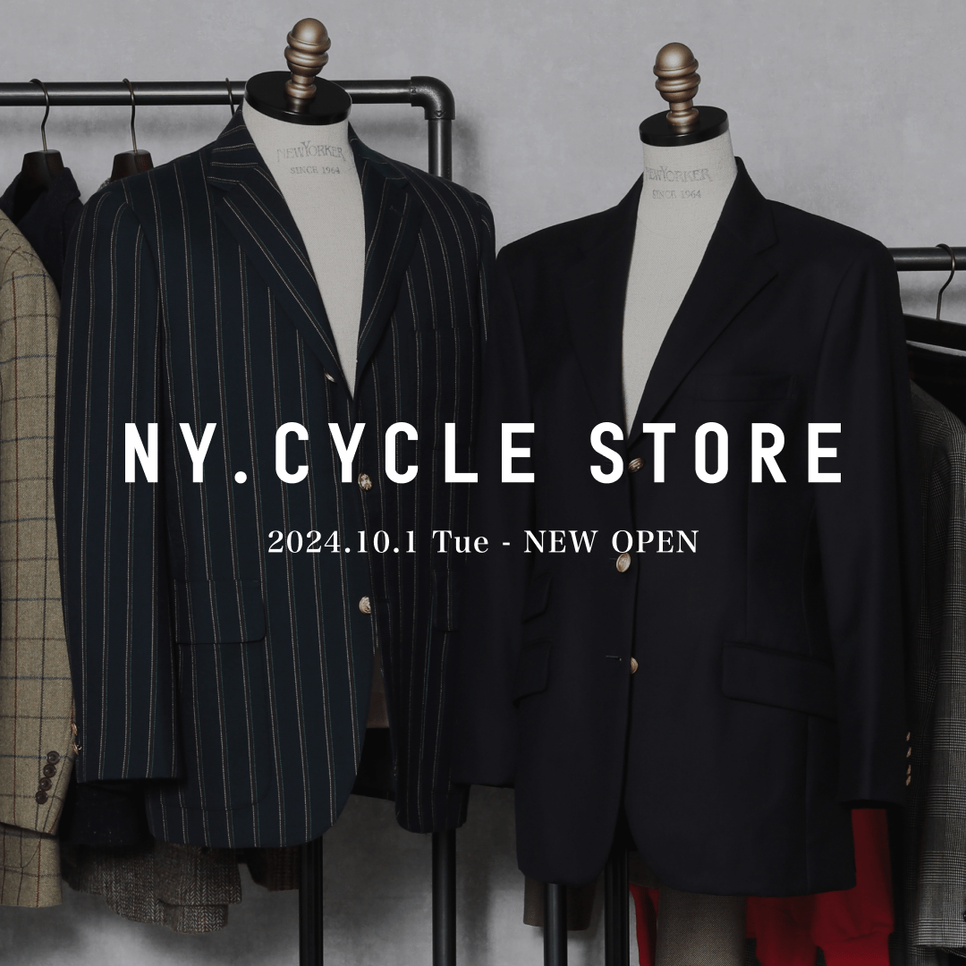 【NEWオープン】公式リユース販売サイト「NY.CYCLE STORE」