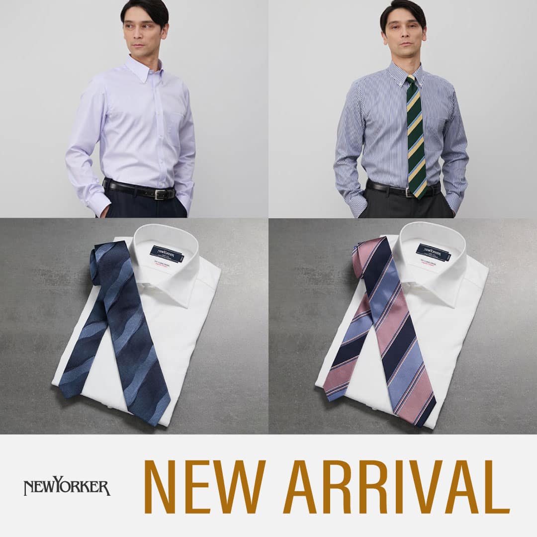 【予約商品はポイント2倍!】NEWYORKER MEN 新作アイテム