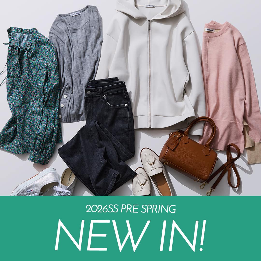 【NEW ARRIVALS】NEWYORKER春新作アイテムが入荷いたしました。