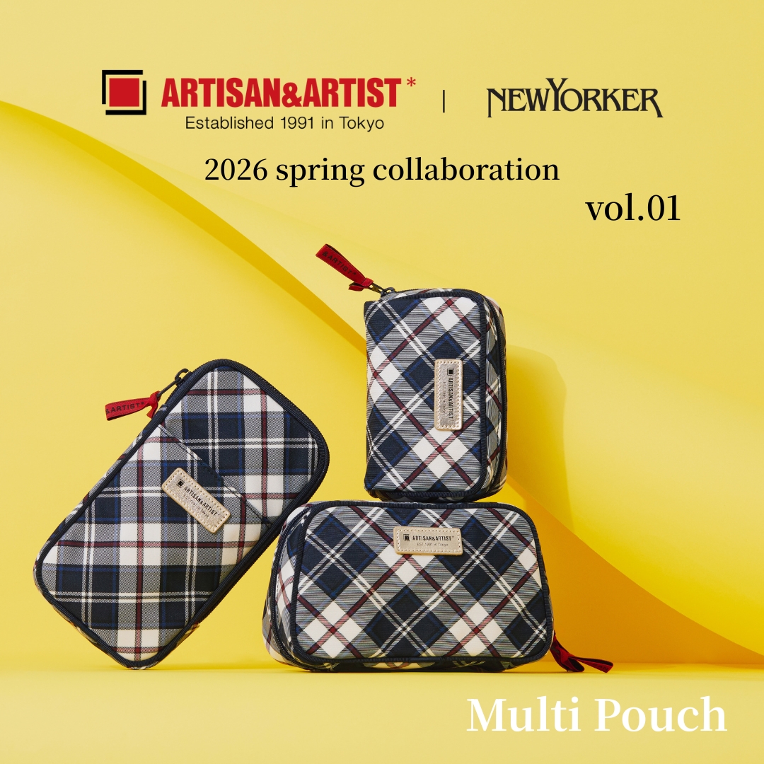 【特集公開】ARTISAN&ARTIST* | NEWYORKER 2026 spring collaboration vol.01