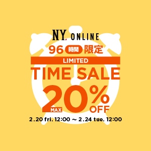 対象商品が表示価格より最大20%オフになる96時間限定のLIMITED TIME SALE開催中!お見逃しなく!