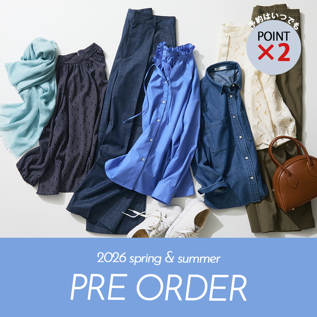 【予約はいつでもポイント2倍】春新作アイテムをチェック！