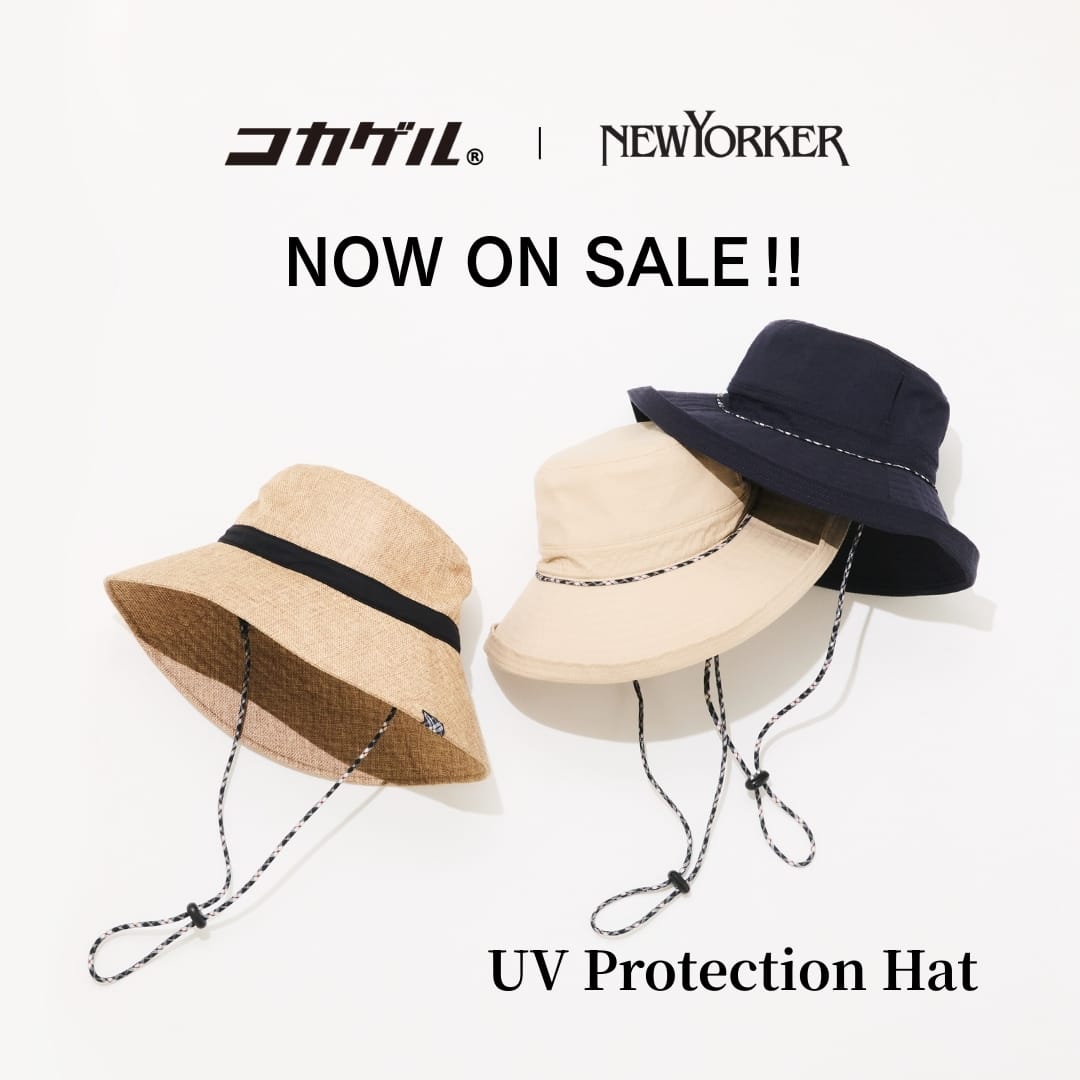 【販売開始】早めの暑さ対策を。コラボハットが入荷いたしました。
