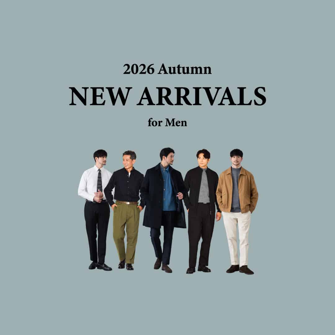 【NEWYORKER MEN】新作アイテム入荷!