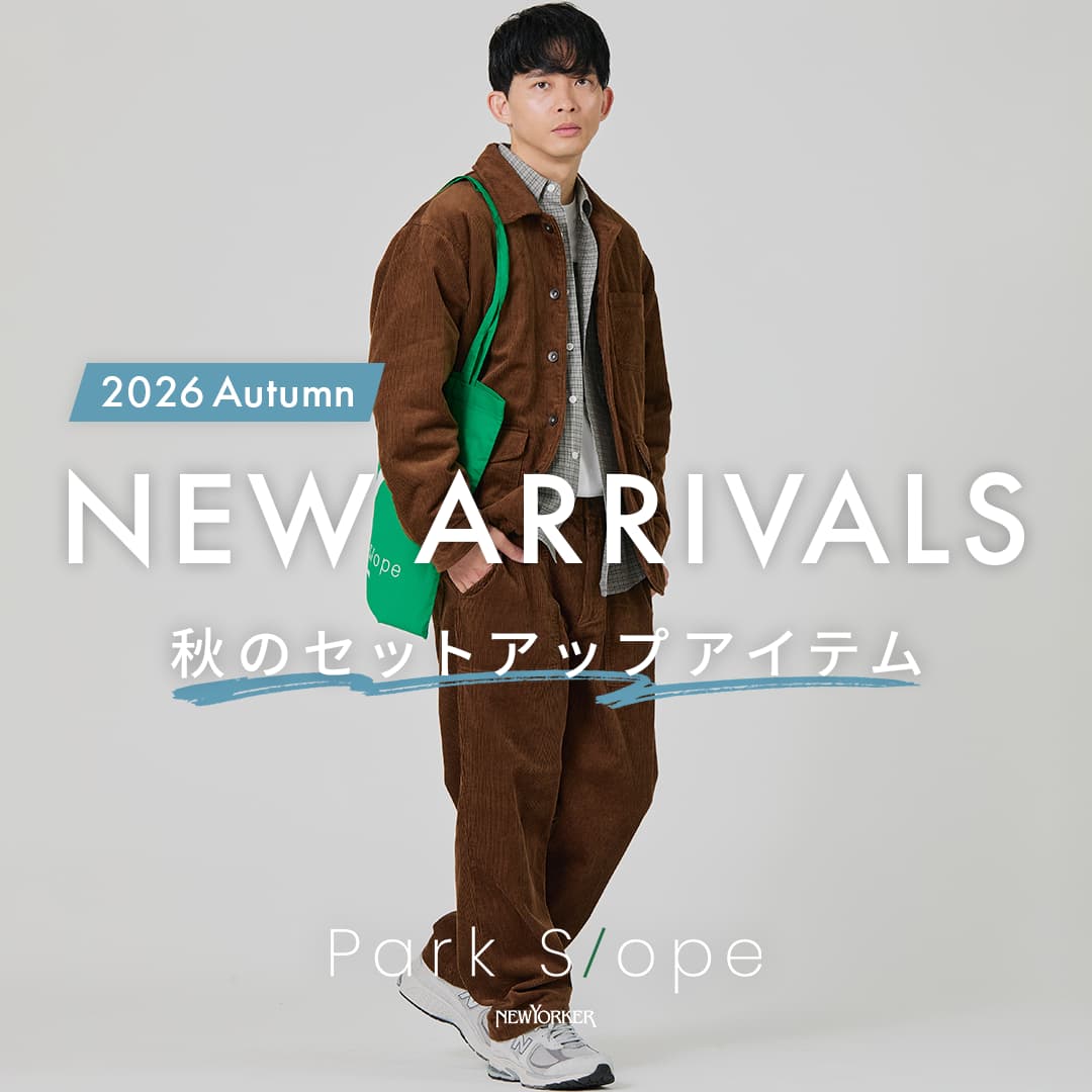 【Park Plope Men】新作アイテム入荷!