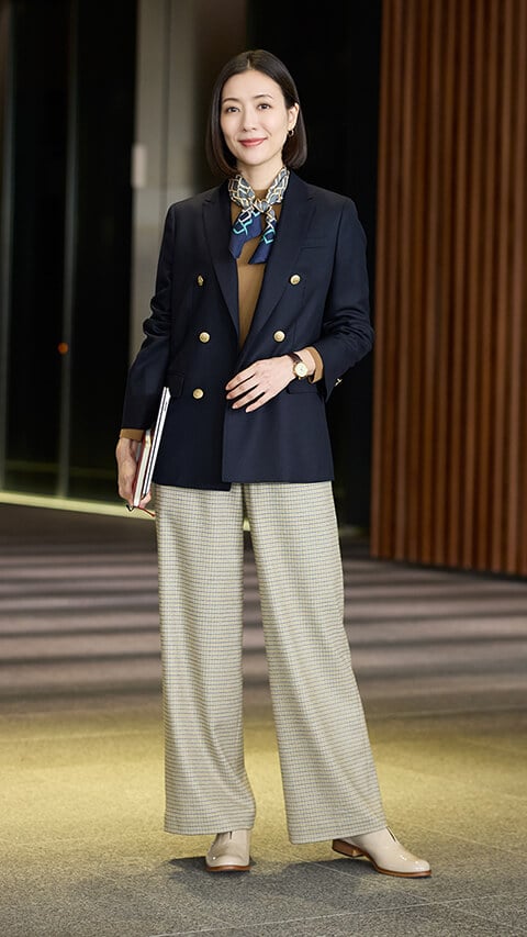 NEWYORKER WOMEN OFFICE LOOK 2024 AUTMUN/WINTER｜ファッション
