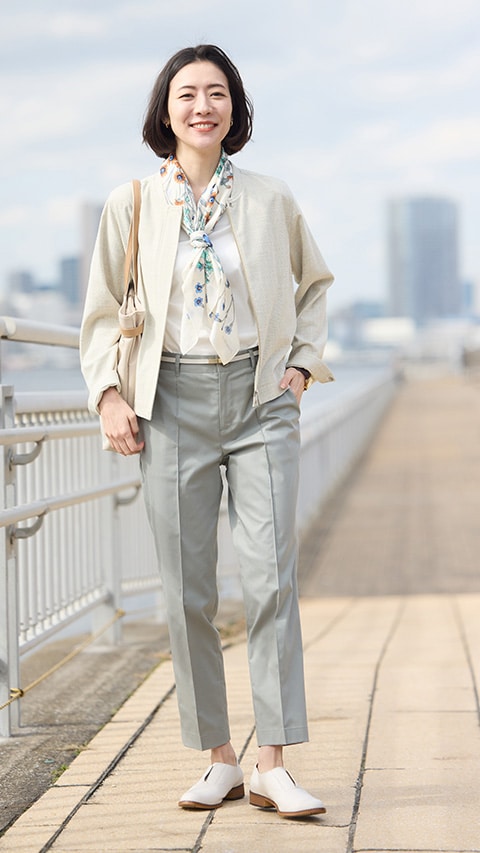 NEWYORKER WOMEN OFFICE LOOK 2024 SPRING/SUMMER｜ファッション